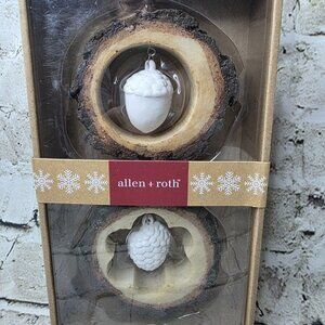 Allen & Roth Acorn Christmas Ornament New In Box